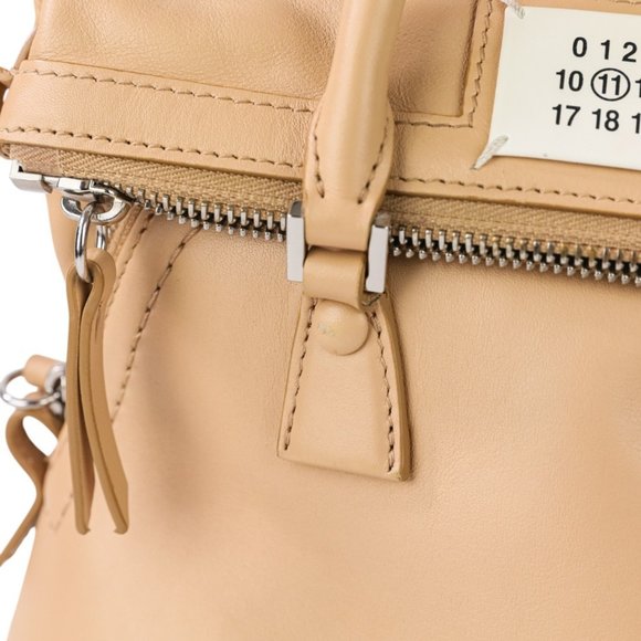 Maison Margiela 11 5AC Mini 2WAY Shoulder Bag Handbag S56WG0082 Beige Women's - Picture 10 of 13